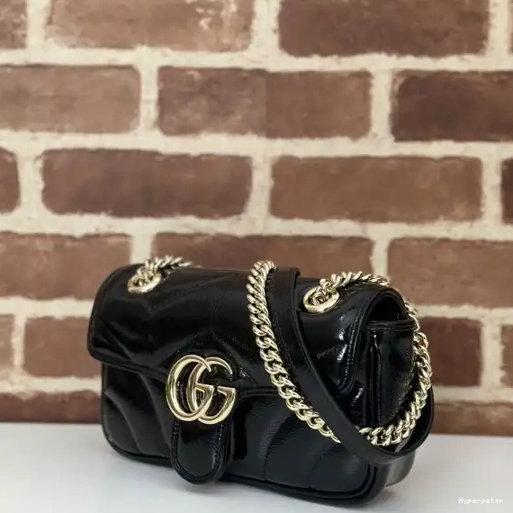 Hyperpeter GUCCI GG bag-23*14*6CM MARMONT 0522